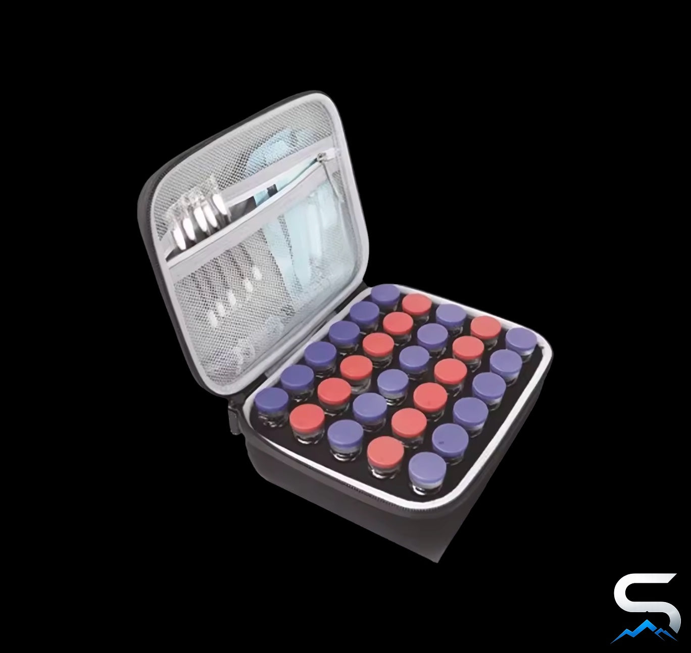 STRATIK GRID — Multi-Vial Peptide Organizer