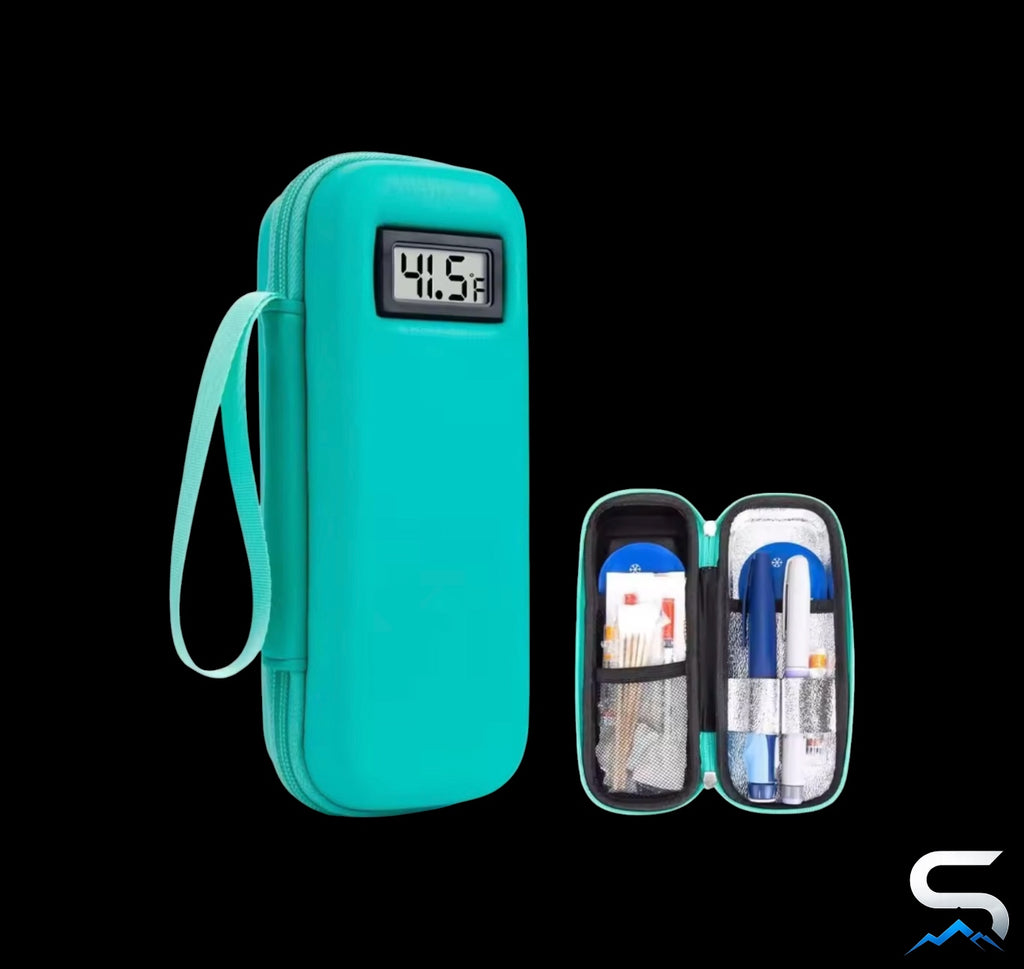 STRATIK COOLER — Insulated Travel Case with Temperature Display